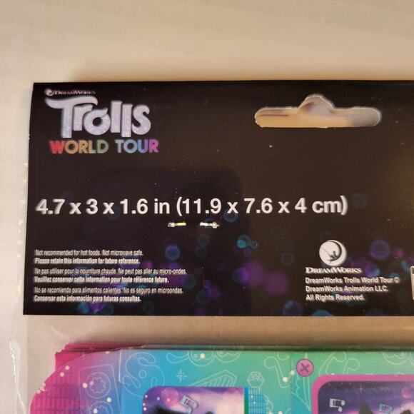 Trolls World Tour Party Decor Set Backdrop, Table Centerpieces, Favor Boxes Lot - Picture 12 of 16